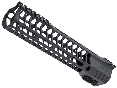 Dytac SLR Helix Ultra Lite M-LOK Handguard for M4/M16 Series Airsoft AEGs (Color: Black Cerakote / 9.7)