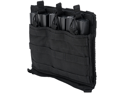 Eagle Industries Removable Front Flap MOLLE Panel w/ Internal Dividers (Color: Black)