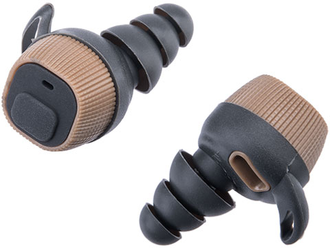 Earmor M20 Electronic Hearing Protector Earplug (Color: Coyote Brown)