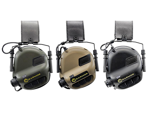 Evike.com x Earmor M32 MOD3 Electronic Communication Hearing Protector (Color: Evike Foliage Green)