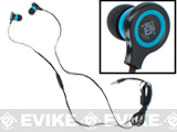 Evike.com EAR-SOFT Mega Bass High Fidelity Head phones System (Smart Phone Ready)