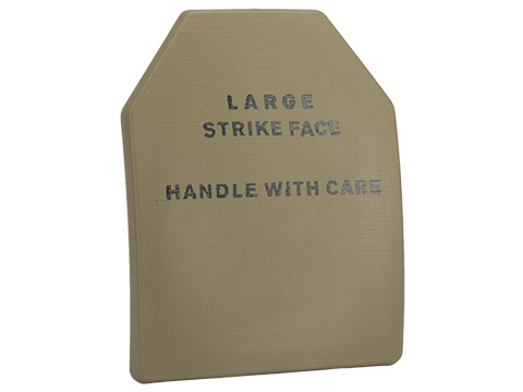 Evike.com Lightweight Replica SAPI Plate (Size: Large / Tan / Single Plate)