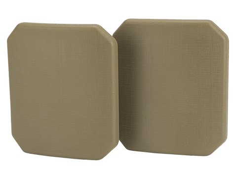 Evike.com Small Side Plates - Set of 2 (Size: Side Plate / Tan)