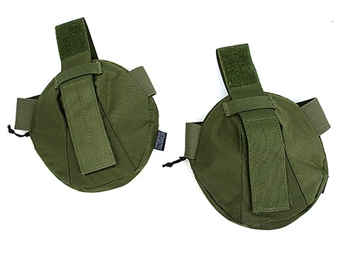 TMC Mock Shoulder Armor for High Speed Style Plate Carriers (Color: OD Green)
