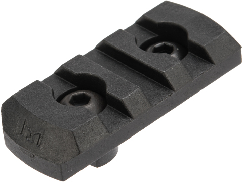 TMC Nylon Fiber Picatinny M-LOK Rail Section (Length: 3 Slot / Black)