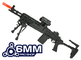 6mmProShop Full Metal Evil Black Rifle M14 EBR Enhanced Airsoft AEG Rifle