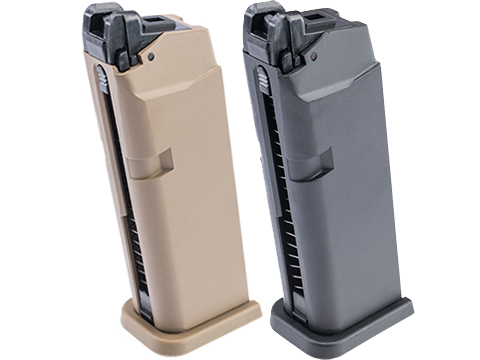 E&C Airsoft 20 Round Magazine for Elite Force GLOCK 19 Series Gas Blowback Airsoft Pistols 