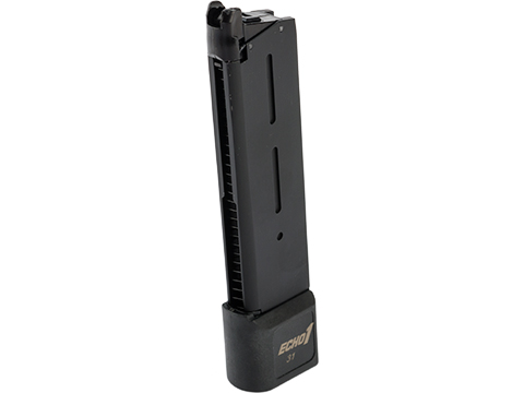 Echo1 31rd Extended Green Gas Magazine for Echo1 1911 Airsoft Pistols