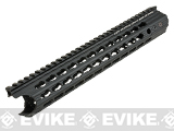 APS Keymod Low Profile Free Float Handguard for M4 / M16 Series Airsoft AEG Rifles (Length: 12.5)