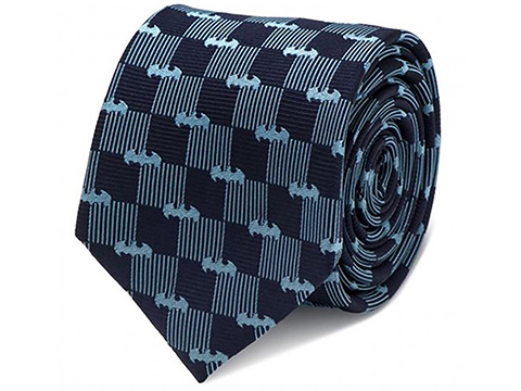 Batman Navy Italian Silk Tie