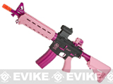 G&G Airsoft CM16 MOD-0 Airsoft M4 AEG Rifle UPI Edition - Pink/Black (Package: Gun Only)