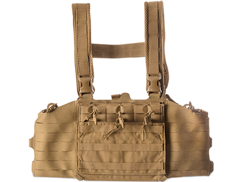 Eagle Industries Multi-Mission Chest Rig w/ Removable Front Flap (Color: Coyote Brown)