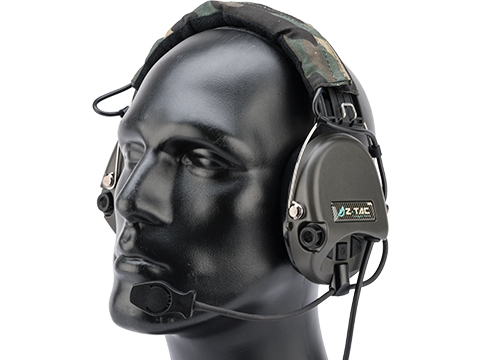 Element ZH111 Military Style Noise Canceling Headset w/ High Gain Microphone