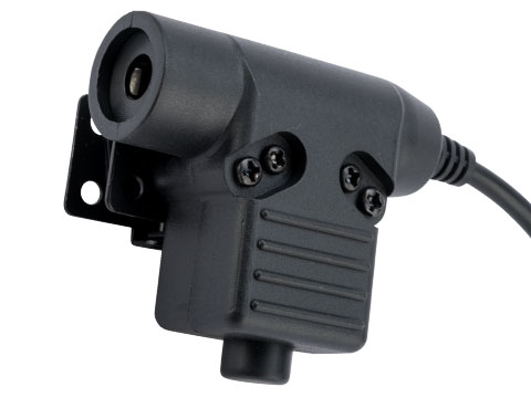 WADSN WU94 Style Tactical PTT with Headset Adapter (Connector: Motorola Talkabout)