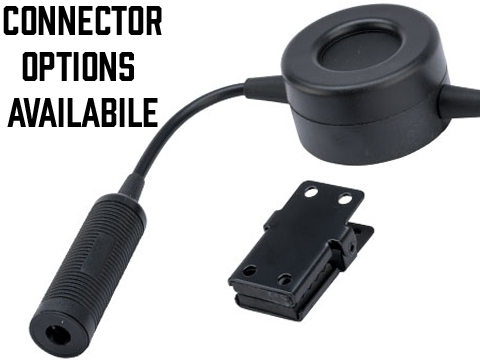 WADSN TCI Style Tactical PTT with Headset Adapter (Connector: Motorola Talkabout)