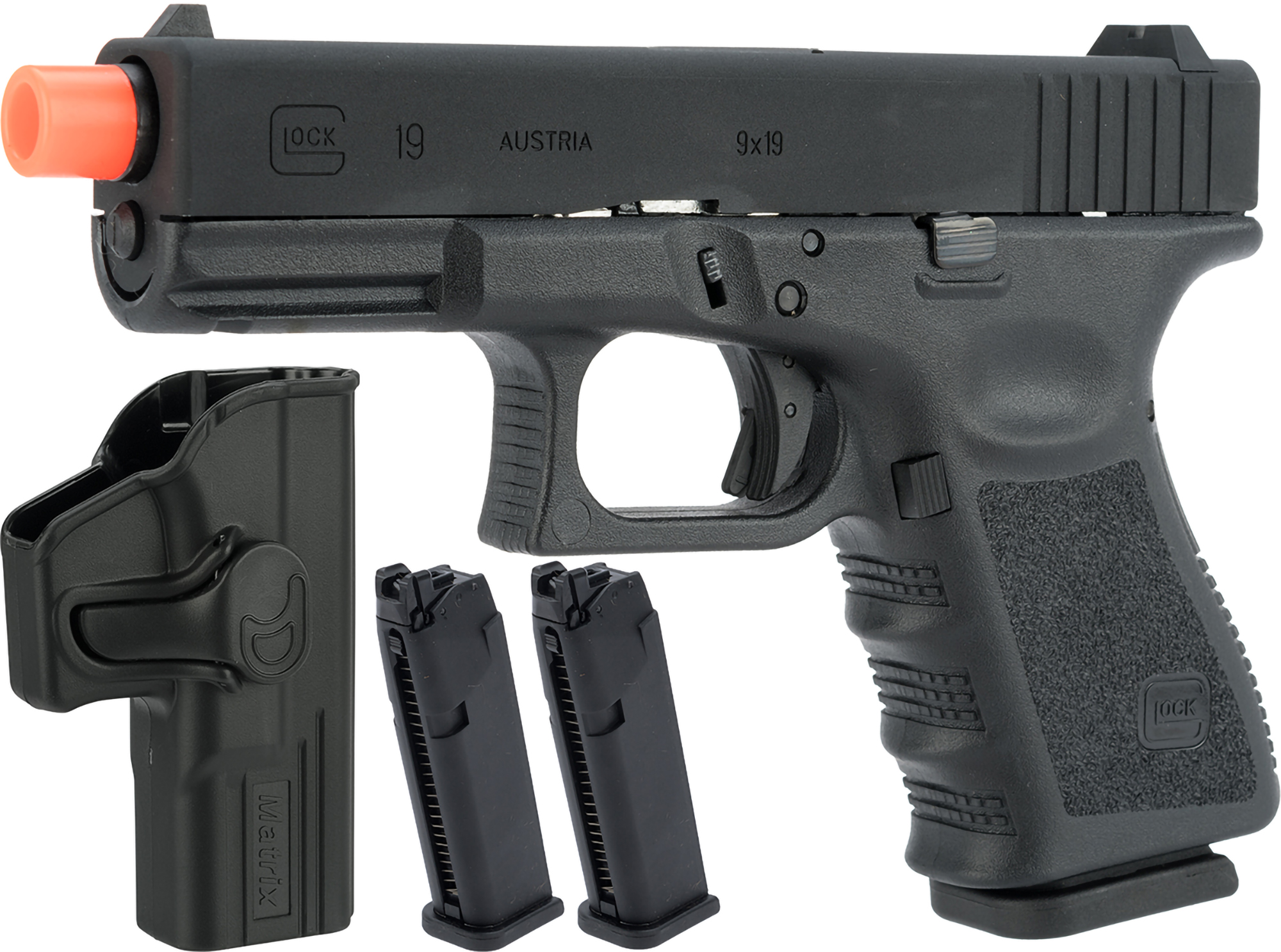 Elite Force Fully Licensed GLOCK 19 Gen.3 Gas Blowback Airsoft Pistol