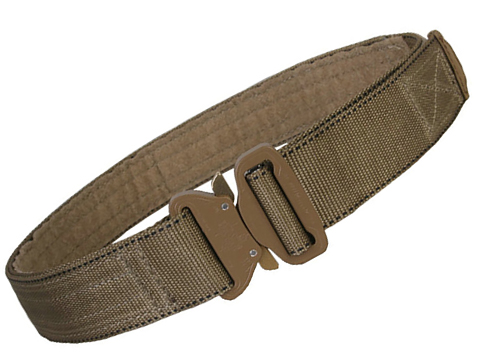 EmersonGear Heavy Duty Riggers Belt with Cobra Buckle (Color: Khaki / Medium / 1.75 Standard)