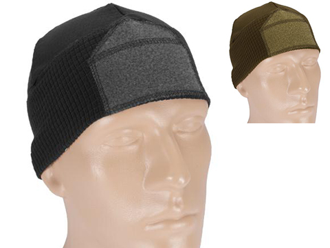 Emerson Hook and Loop Ready Tactical Corn Fleece Watch Cap (Color: Black)