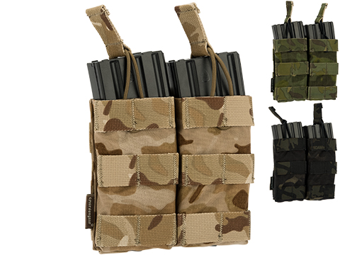 Emerson Modular Open Top Double 5.56mm Magazine Pouch (Color: Multicam Tropic)