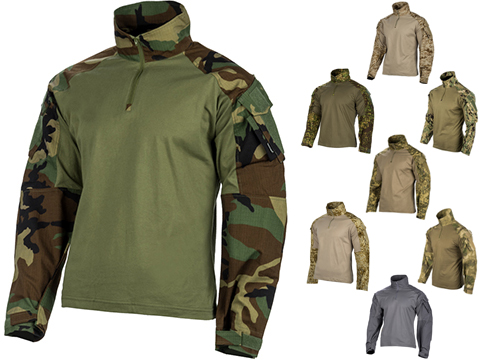 EmersonGear 1/4 Zip Tactical Combat Shirt (Color: AOR1 / Small)