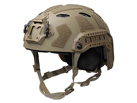 EmersonGear Ultra High Cut Tactical Vented Training Helmet (Color: Tan / Large-X-Large)