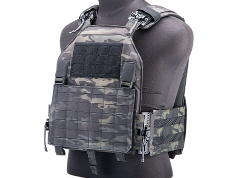 EmersonGear Yellow Label LAVC Assault Quick Release Plate Carrier (Color: Multicam Black)