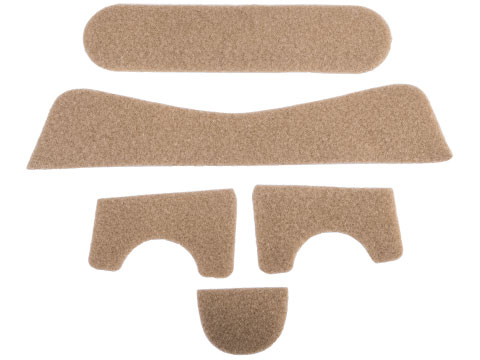 Emerson Loop Hook and Loop Adhesive Strips for MICH Type Helmets (Color: Tan)