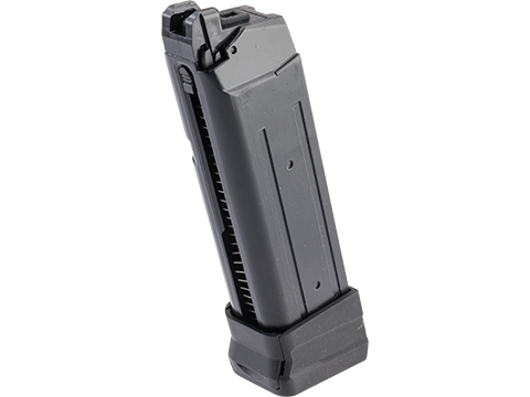 EMG 23rd Magazine F-1 Firearms GSF-19 / Glock G19 Airsoft GBB Magazine w/ Extended Baseplate (Model: Green Gas)