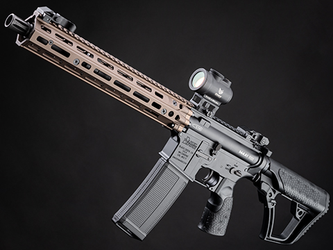 EMG Daniel Defense Licensed DDM4A1 RIII Airsoft AEG Rifle w/ CYMA Platinum Gearbox (Color: Black Two Tone / 400 FPS / Gun Only)