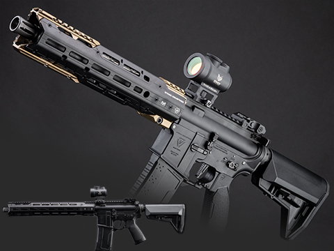 EMG Custom Built Strike Industries Licensed Sentinel AR-15 Airsoft AEG Rifle w/ GRIDLOK® Handguard System 