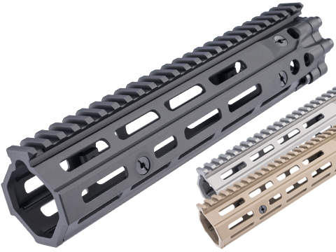 EMG Daniel Defense Licensed CNC Aluminum Free Float M-LOK RIS III Handguard for M4 Airsoft AEG Rifles by CYMA 