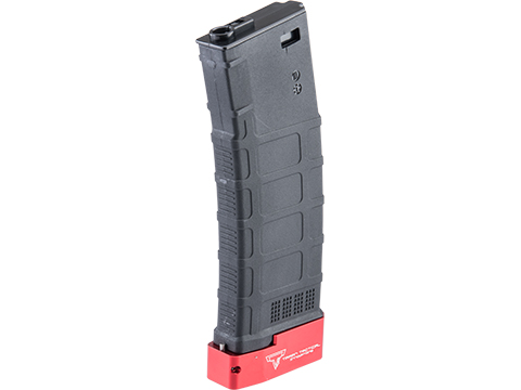 EMG TTI Licensed 220rd Mid-Cap Magazine w/ Extended Baseplate for M4/M16 Series Airsoft AEG Rifles (Color: Red)