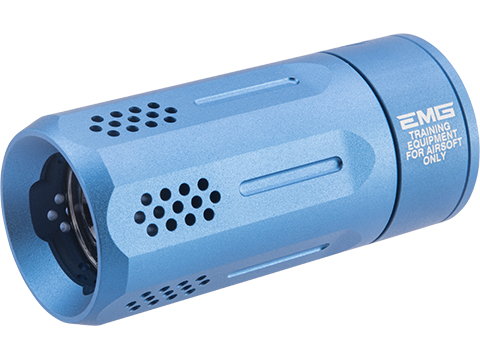 EMG Strike Industries Oppressor Universal Blast Shield w/ Built-In RGB Rechargeable Tracer (Color: Blue / EMG Helios RGB)