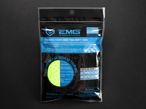 EMG Precision Green Tracer BBs - 1000 Rounds (Weight: .25g)