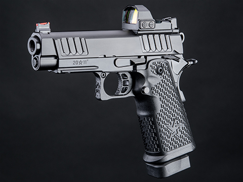 EMG Helios Staccato Licensed C2 Compact 2011 Gas Blowback Airsoft Pistol (Model: VIP Grip / Standard / CO2 / Gun Only)