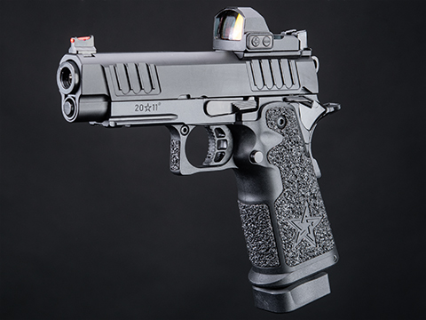 EMG Helios Staccato Licensed P 2011 Gas Blowback Airsoft Pistol (Model: Pro Grip / CNC / CO2 / Gun Only)