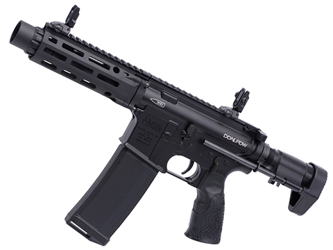 EMG Daniel Defense Licensed DDM4 PDW Airsoft AEG Rifle w/ CYMA Platinum Gearbox (Color: Black / 350 FPS / Gun Only)