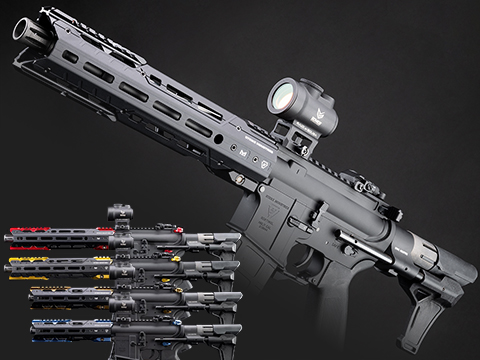 6mmProShop Strike Industries Licensed M4 Airsoft AEG Rifle w/ GRIDLOK® Handguard System by E&C 