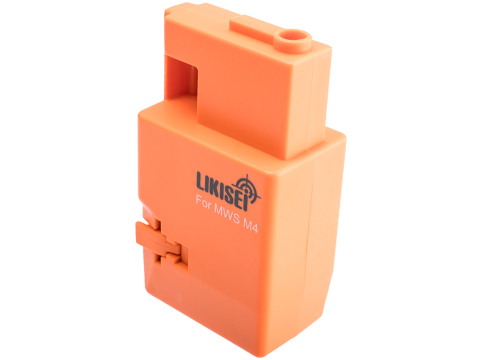 Likisei Odin M12 Sidewinder Adapter for Airsoft Magazines (Color: Orange / MWS-M4)