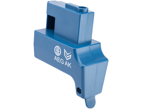 EMG x Likisei Odin M12 Sidewinder Adapter for Airsoft Magazines (Color: Blue / AEG-AK)