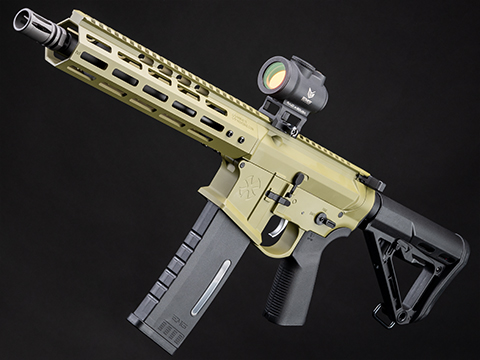 EMG NOVESKE Licensed Gen 4 Airsoft AEG Training Rifle w/ GATE Aster Programmable MOSFET (Model: Shorty / Bazooka Green / 400 FPS)