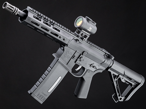 EMG NOVESKE Licensed Gen 4 Airsoft AEG Training Rifle w/ GATE Aster Programmable MOSFET (Model: Pistol / Black / 350 FPS)