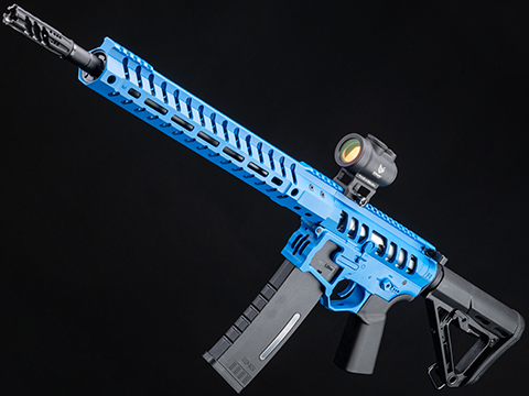 EMG F-1 Firearms UDR-15 AR15 2.0 Full Metal Airsoft AEG Training Rifle w/ GATE Aster Programmable MOSFET (Color: EMG Blue)