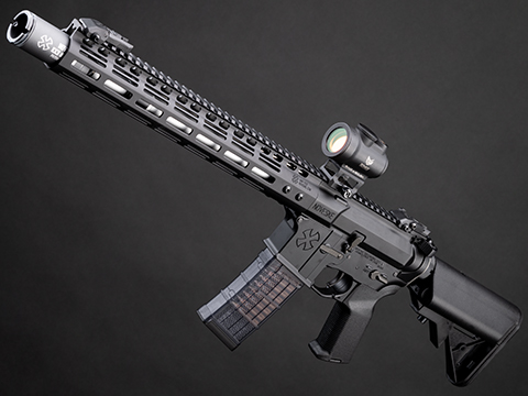 EMG Noveske Licensed N4 Airsoft AEG Rifle w/ CYMA Platinum Gearbox (Model: 13.5 SBR - 400 FPS / Black / Gun Only)