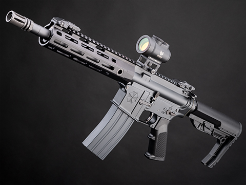 EMG Helios CGS Series Umbrella Corporation Weapons Research Group Licensed AR-15 M-LOK Gas Blowback Airsoft Rifle (Color: Black / 8.5 RIS)