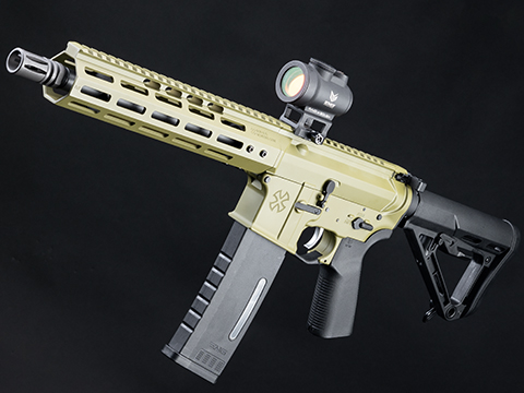 EMG Noveske Licensed Chainsaw M4 Airsoft AEG Rifle w/ EDGE II Gearbox & NSR Gen. 4 RIS (Color: Bazooka Green / 9.75 RIS)