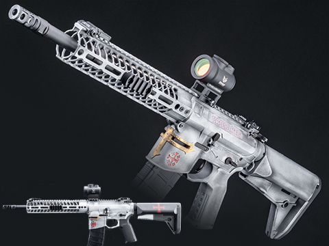 EMG Spike's Tactical Licensed Rare Breed Crusader M-LOK M4 Airsoft AEG Rifle w/  Custom Cerakote 