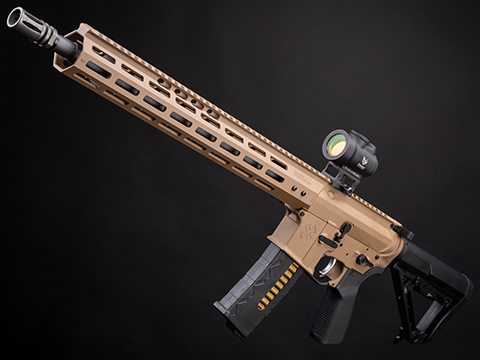 EMG Noveske Licensed Chainsaw G-Box System Gas Blowback Airsoft Training Rifle (Color: Tan / 15 RIS / Gun Only)