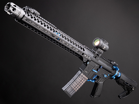EMG Strike Industries Tactical Competition CGS System Gas Blowback Airsoft Rifle (Model: Rifle / Blue)