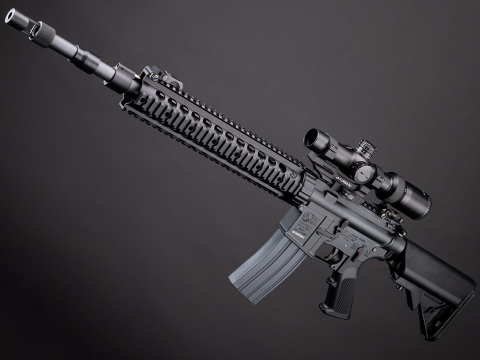 EMG x Colt M4 CGS Series Gas Blowback Airsoft Rifle - CYMA (Model: MK12 MOD 1 18)